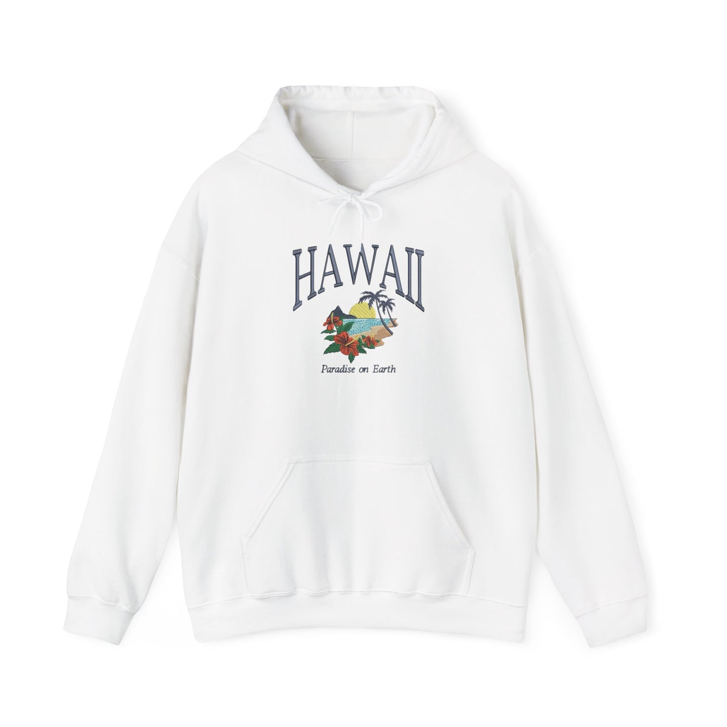 Hawaii Paradise On Earth Graphic Hoodie NEW Heavy Blend™ Sweatshirt
