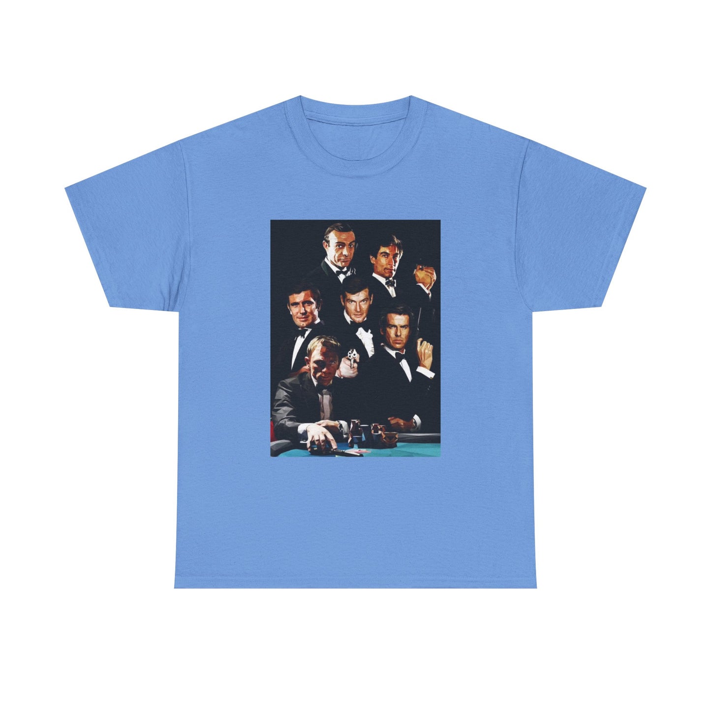 James Bond T-shirt Vintage Bond Collection Merch Unisex Heavy Cotton Tee