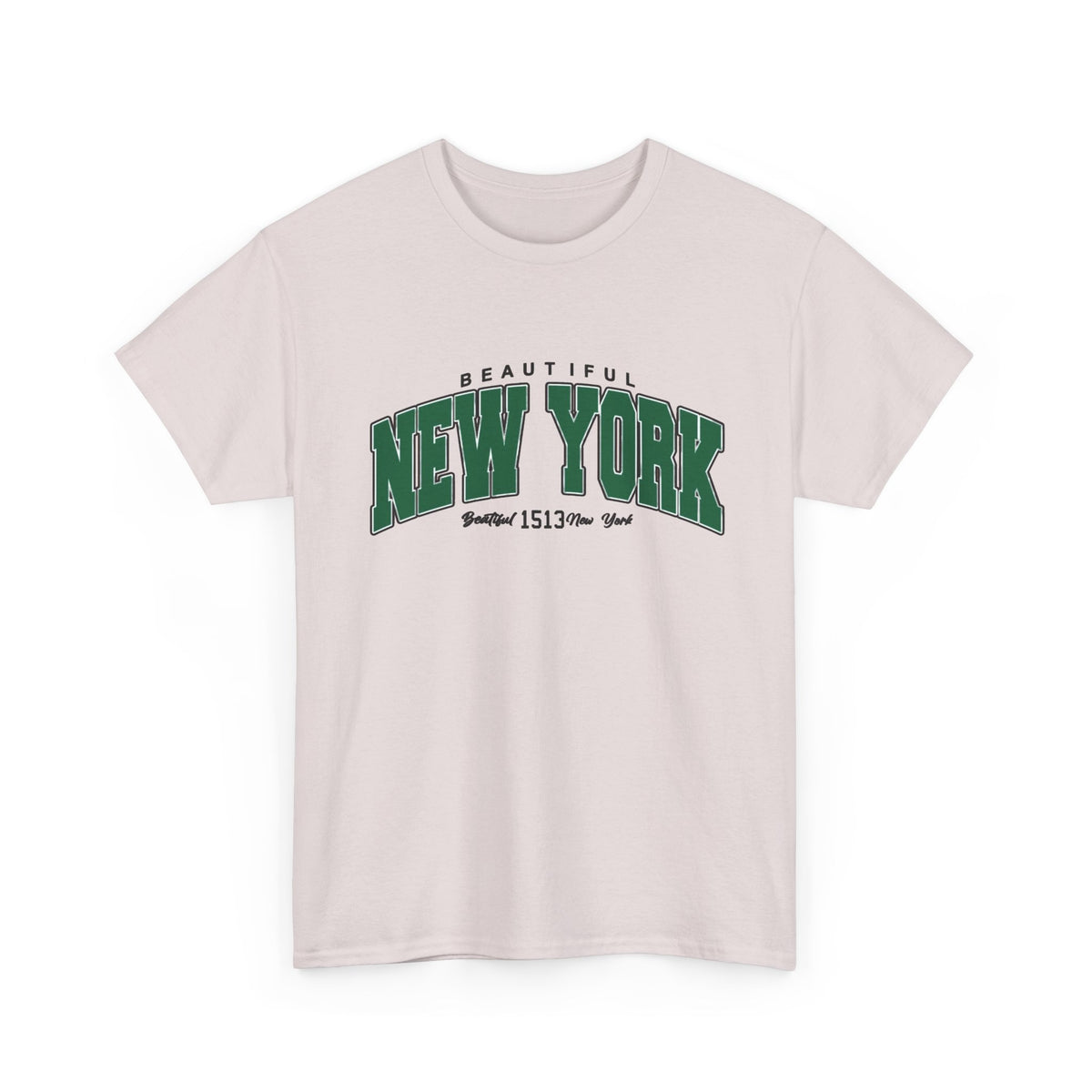 Beautiful New York Graphic T Shirt Men's Heavy Cotton Tee