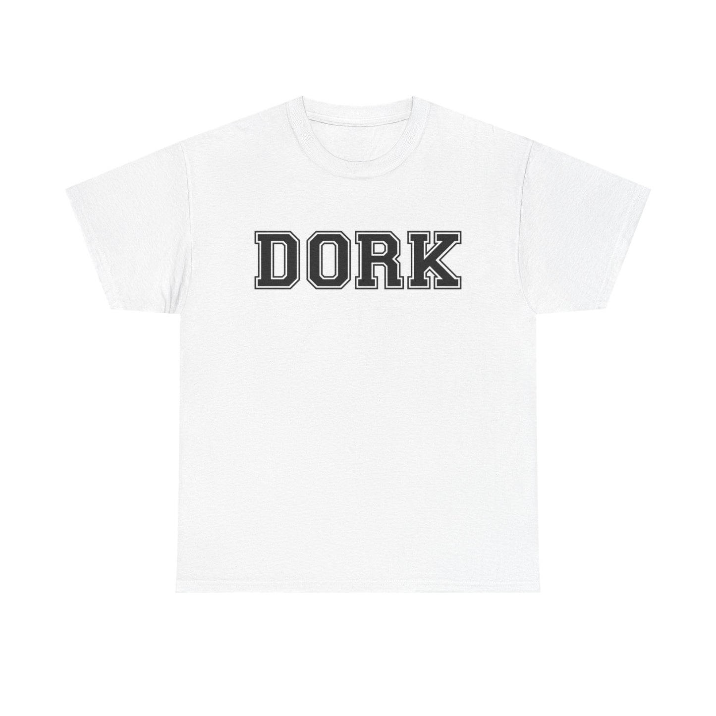 Dork Tshirt Funny Gamer Graphic Classic Comedy Gift Unisex Heavy Cotton Tee