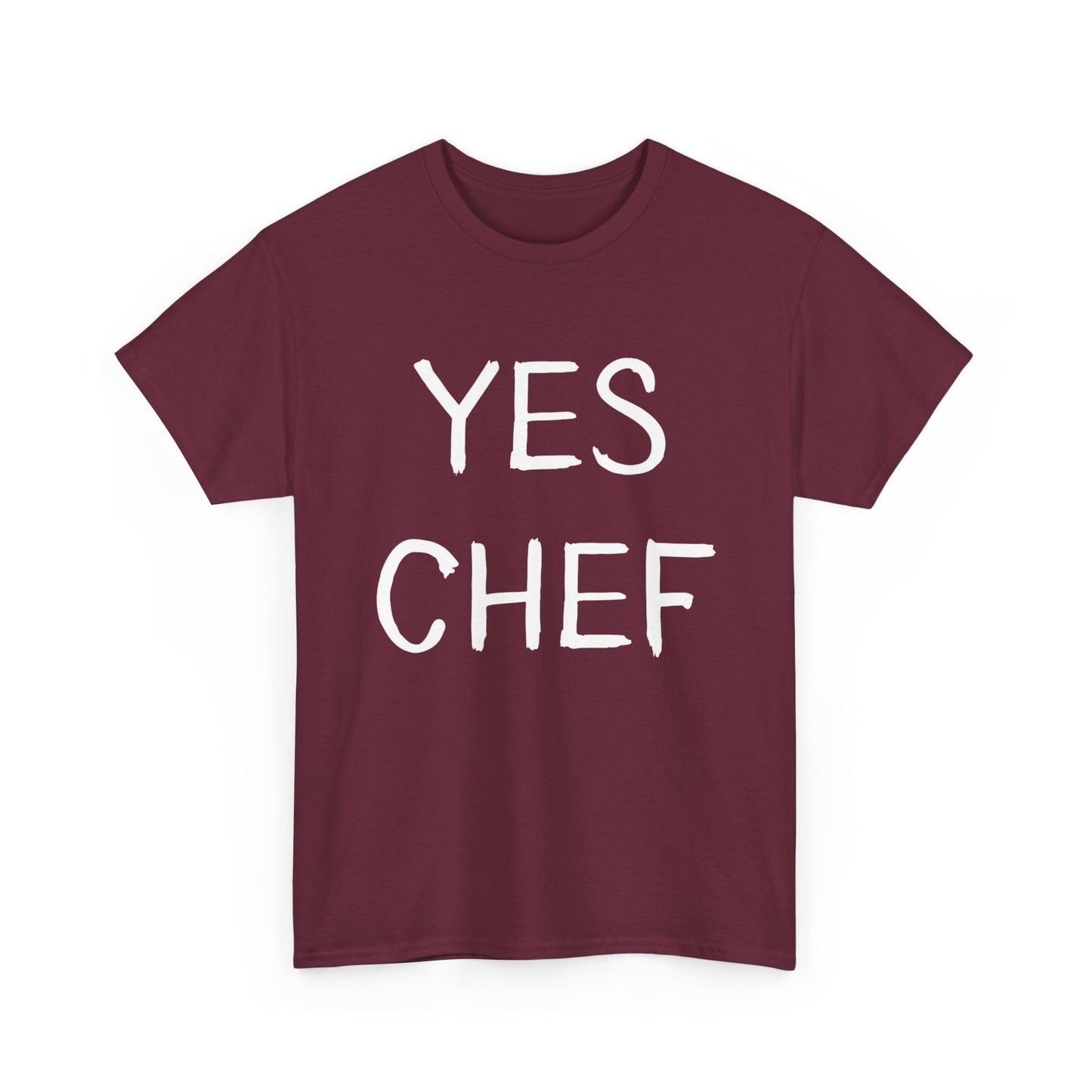 Yes Chef Graphic T-Shirt Cotton Tee New Gift Vintage