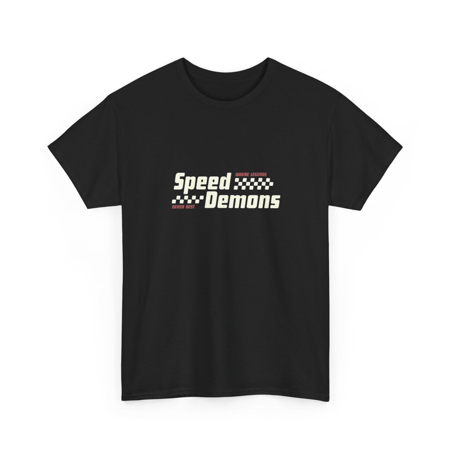 Speed Demons Graphic T Shirt Unisex Heavy Cotton Tee