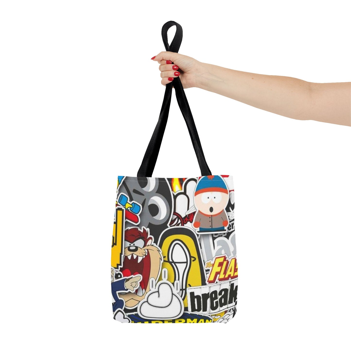 Nostalgic Cartoon All Over Print BRAND NEW Purse, Pocketbook,Travel Tote Bag