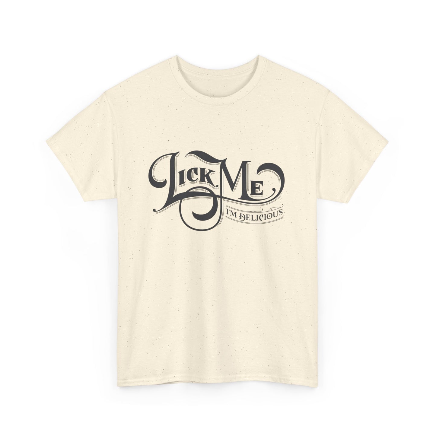 Lick Me I'm Delicious Sex Jokes Graphic T Shirt NEW ADULT TEE