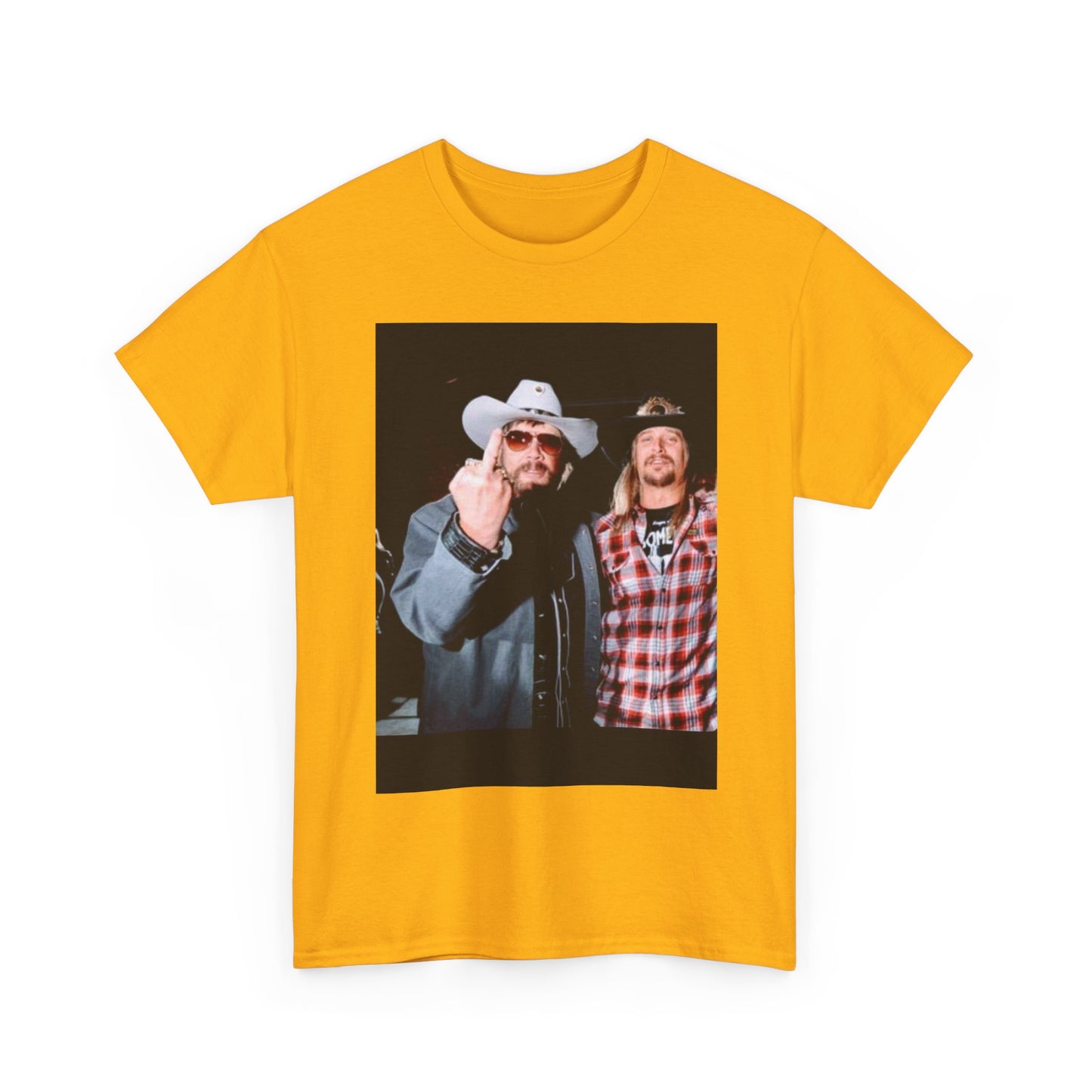 Hank Williams jr T-shirt kid rock country vintage Unisex Heavy Cotton AMERICAN