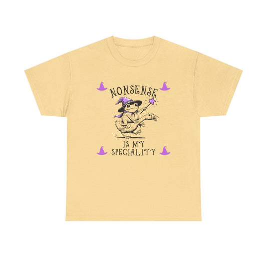 No Nonsense Is My Specialty Funny Graphic T Shirt NEW Heavy Cotton Tee