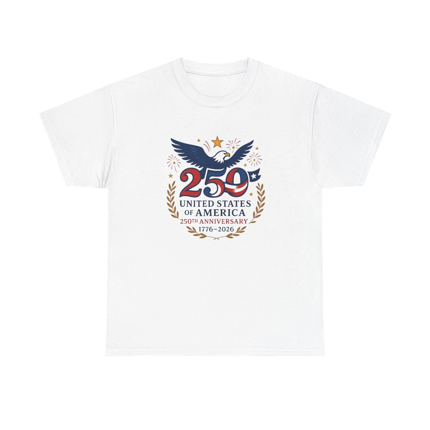 USA American 250th Anniversary Graphic T Shirt Adult New Tee