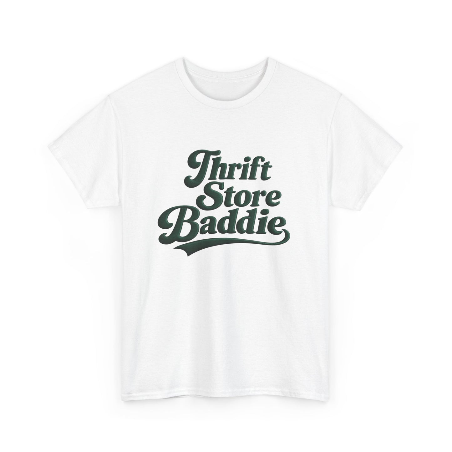 Thrift Store Baddie Graphic T Shirt New Adult Unisex Heavy Cotton Tee