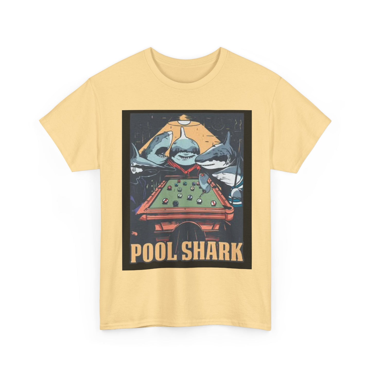 Pool Shark T Shirt Retro Funny Graphic T Vintage Pool Hall Rogan Unisex