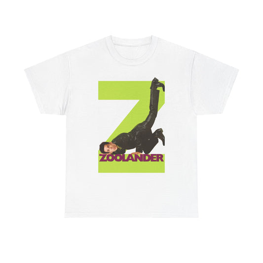 Zoolander Shirt Movie Poster Retro Graphic Vintage Comedy Unisex Heavy Cotton