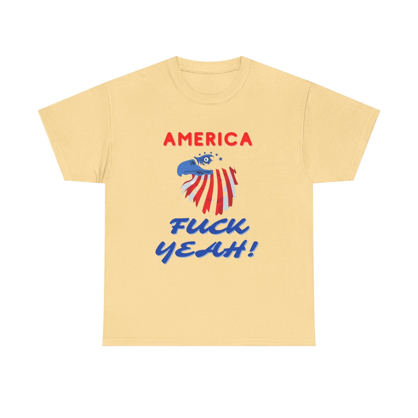 America Hell Yeah Graphic T Shirt Unisex Heavy Cotton Tee