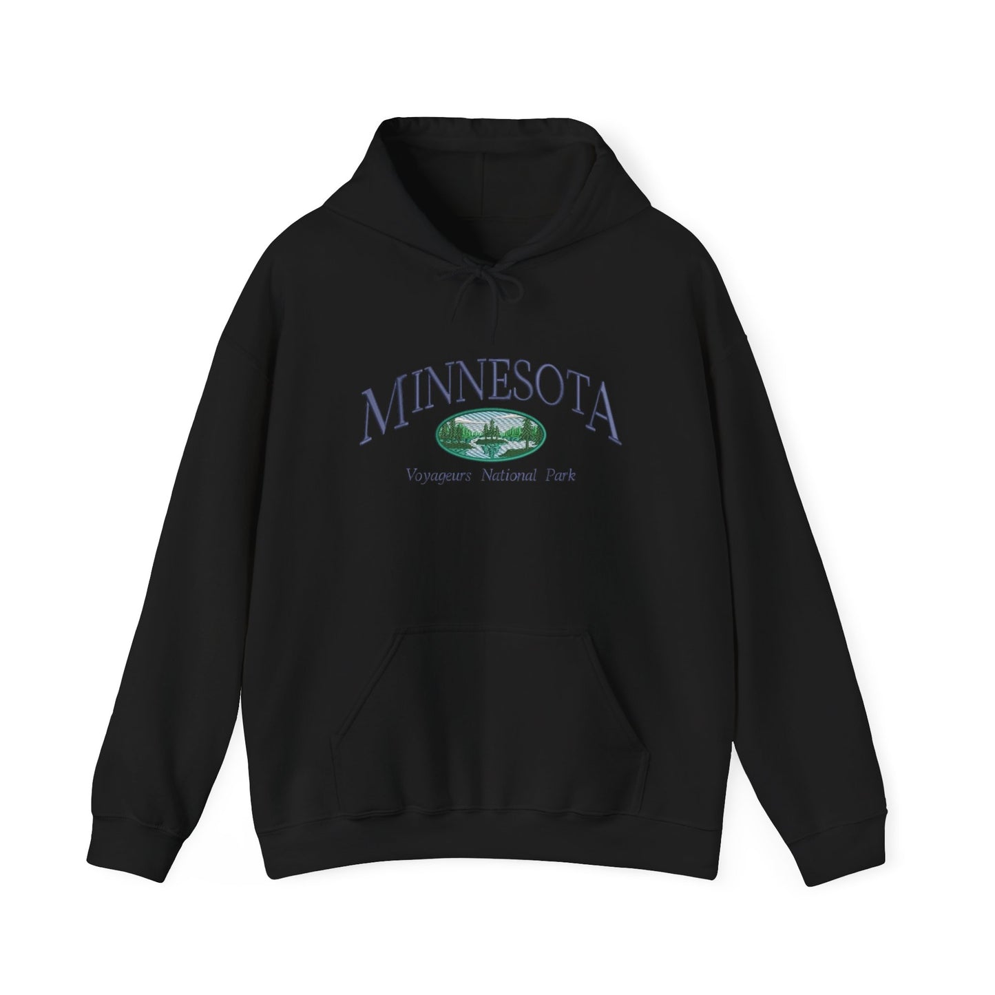 Minnesota National Parks Graphic Hoodie Heavy Blend Sweatshirt NEW