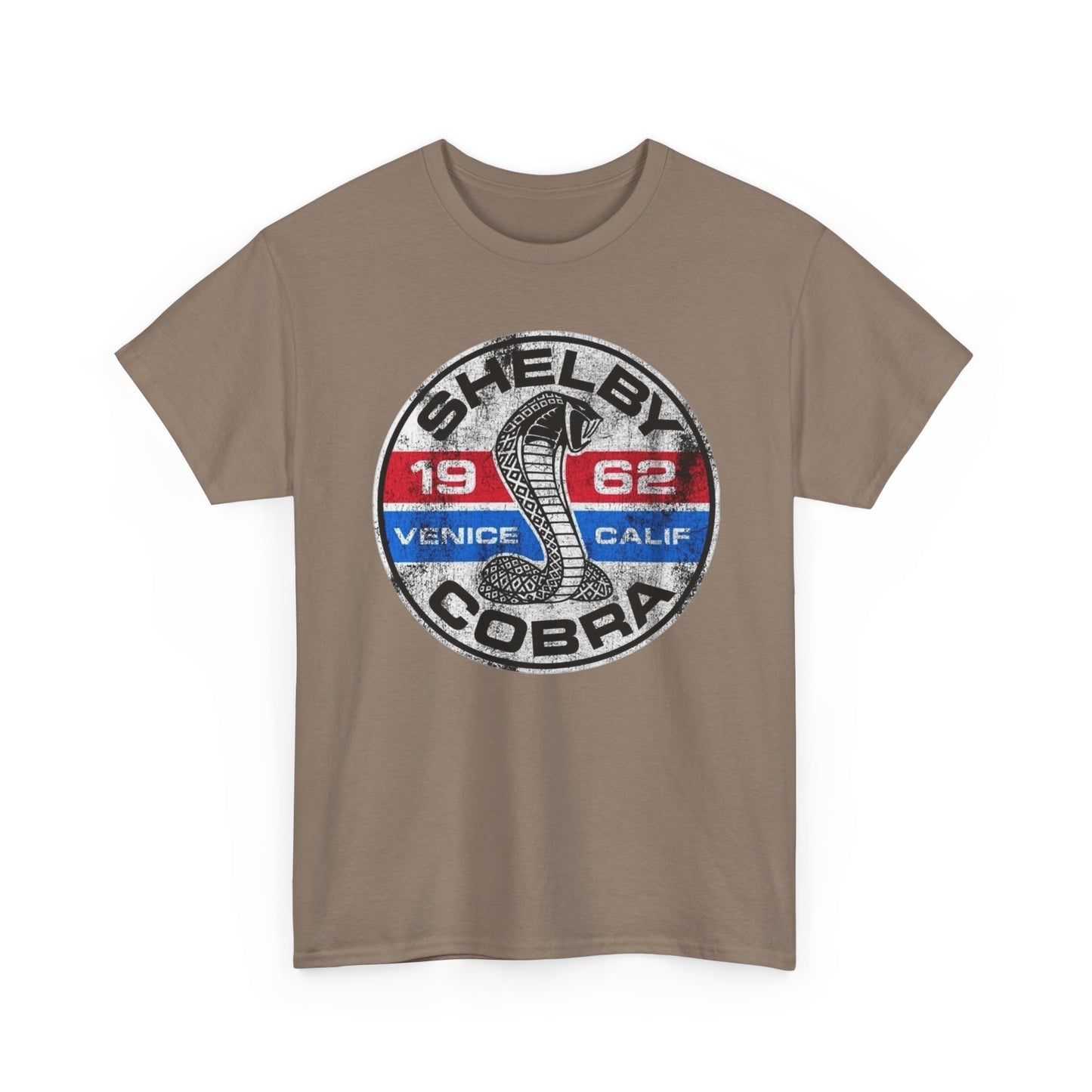 Shelby Cobra Racing Graphic T Shirt Unisex Heavy Cotton Tee