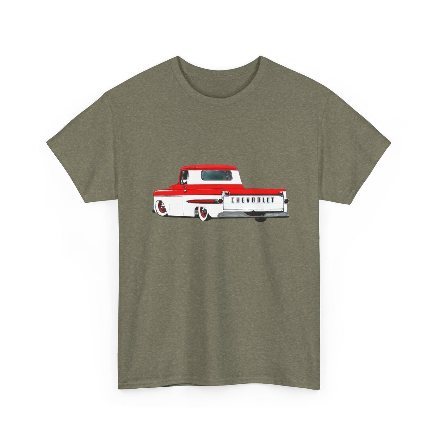50's Chevrolet Truck Graphic T Shirt Unisex Heavy Cotton Tee NEW