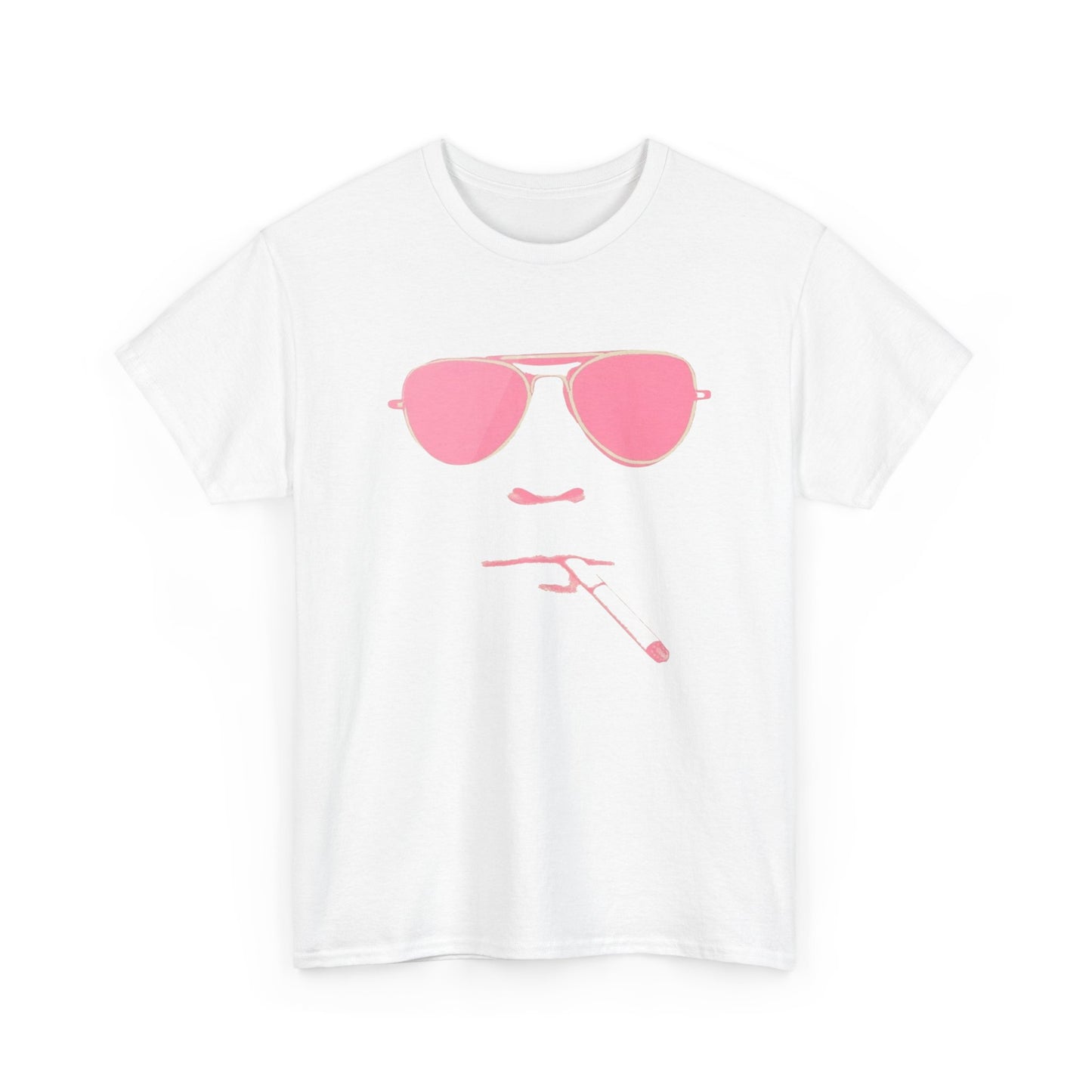 Hunter S Thompson Graphic T Shirt Unisex Heavy Cotton Tee Gift