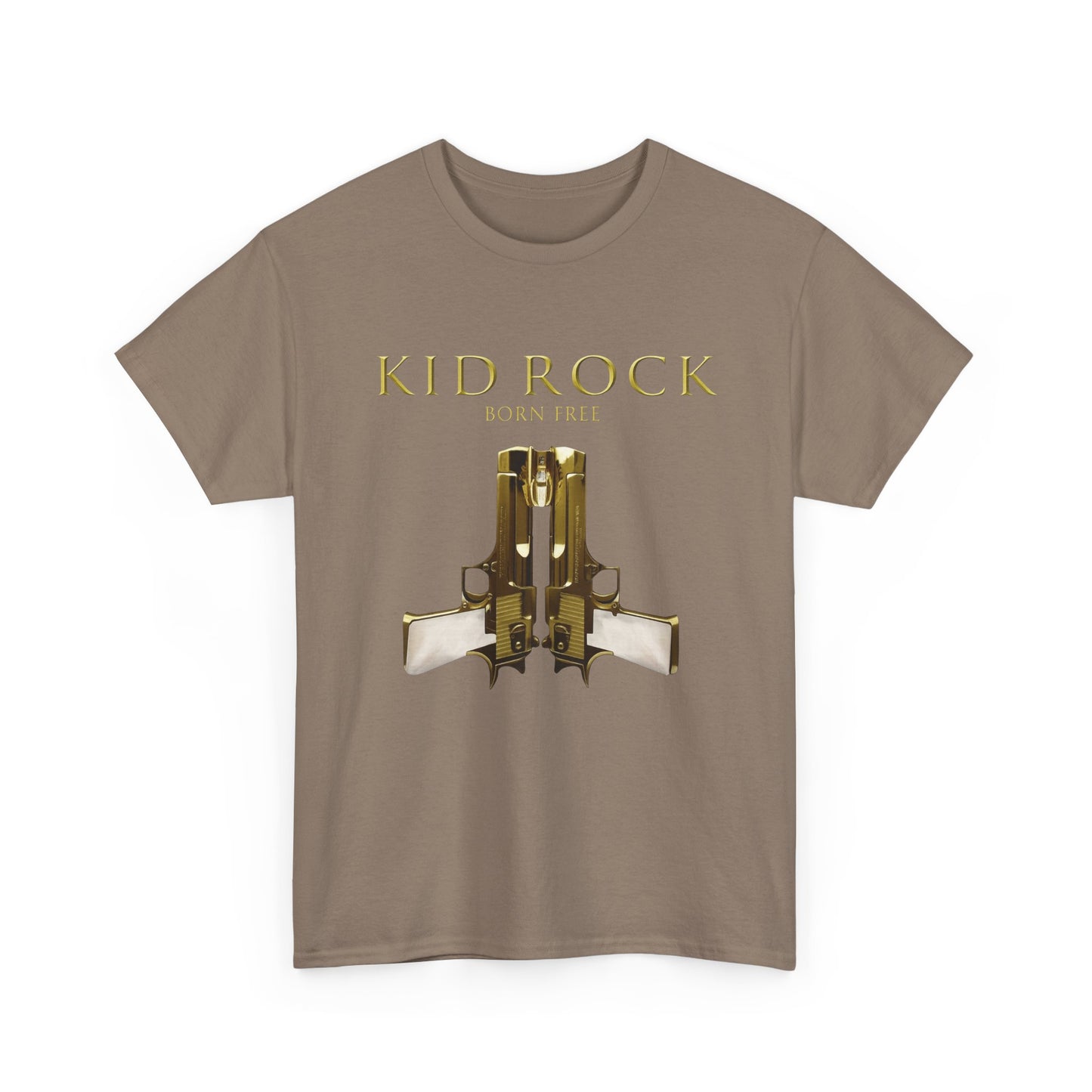 Kid Rock Born Free Graphic T Shirt Unisex Heavy Cotton Tee