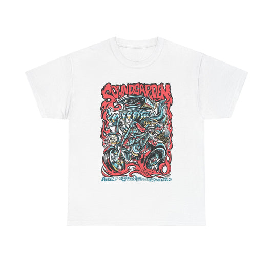 Soundgarden T-shirt vintage retro graphic rock band art Unisex Heavy Cotton Tee