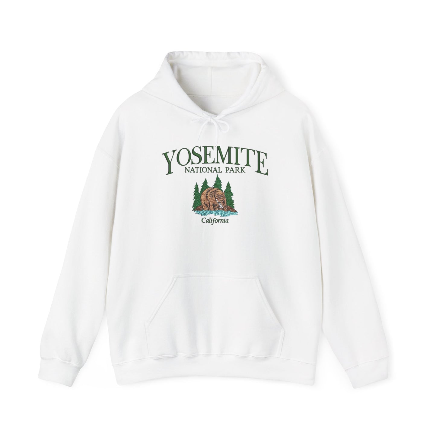 Yosemite National Park Graphic Hoodie Heavy Blend Sweatshirt NEW