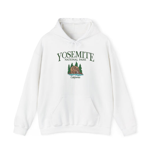Yosemite National Park Graphic Hoodie Heavy Blend Sweatshirt NEW