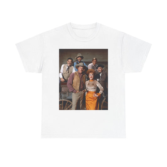 Gunsmoke Graphic T Shirt Vintage Tv Series Retro Unisex Heavy Cotton Tee