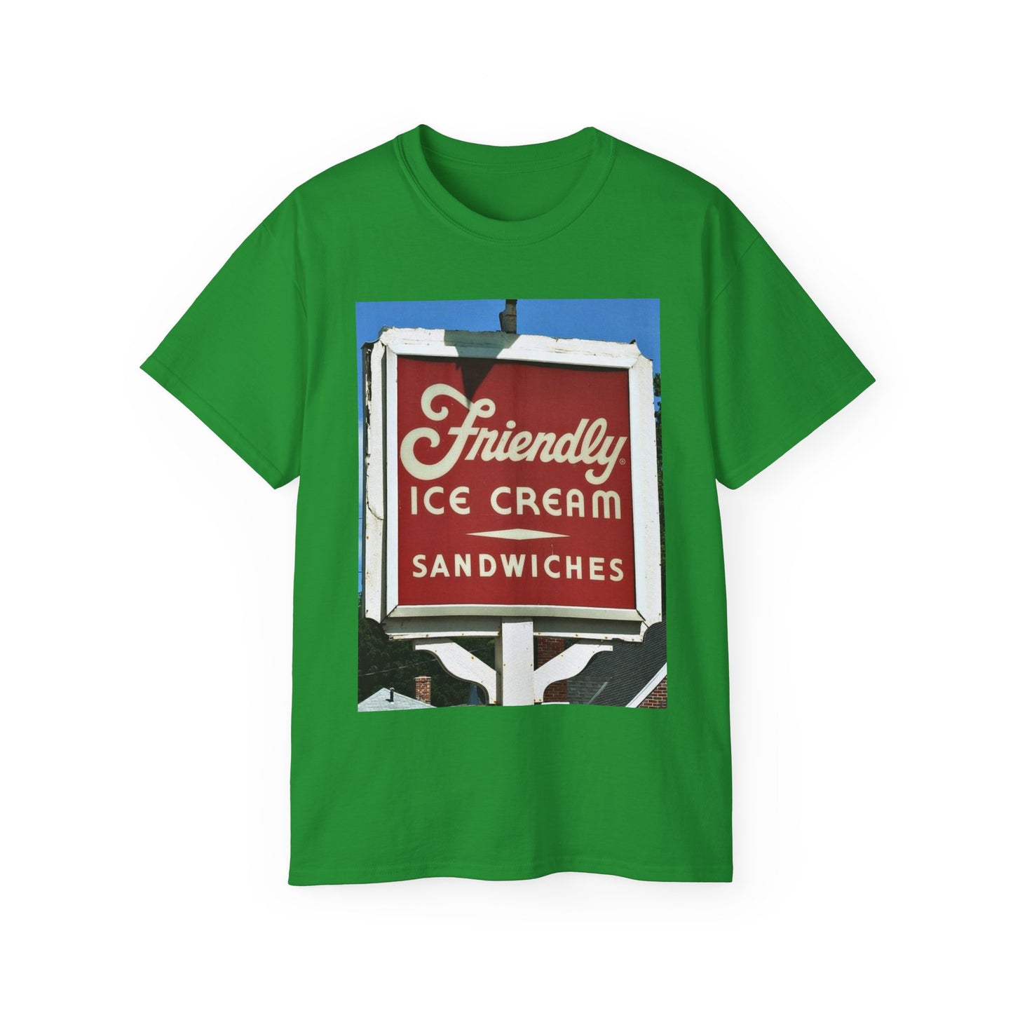 Friendlys ice cream T-shirt vintage New England restaurant chef Ultra Cotton Tee