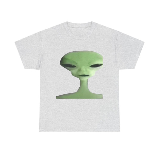 Funny Alien Faces Graphic T Shirt NEW Adult Unisex Heavy Cotton Tee