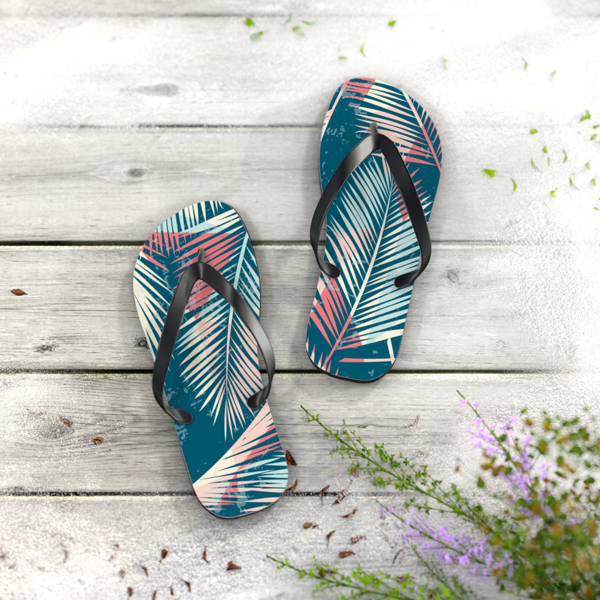 Summer Flowers Sandals Summer Flip Flops Slides BRAND NEW