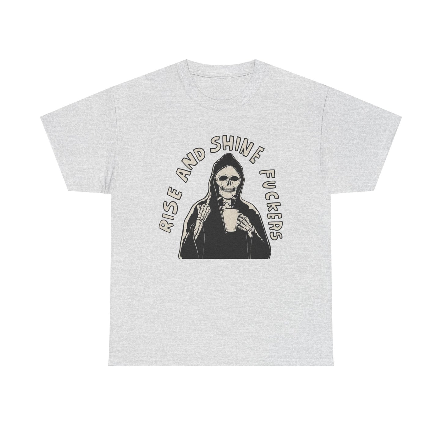 Rise And Shine Graphic T Shirt NEW Unisex Heavy Cotton Tee