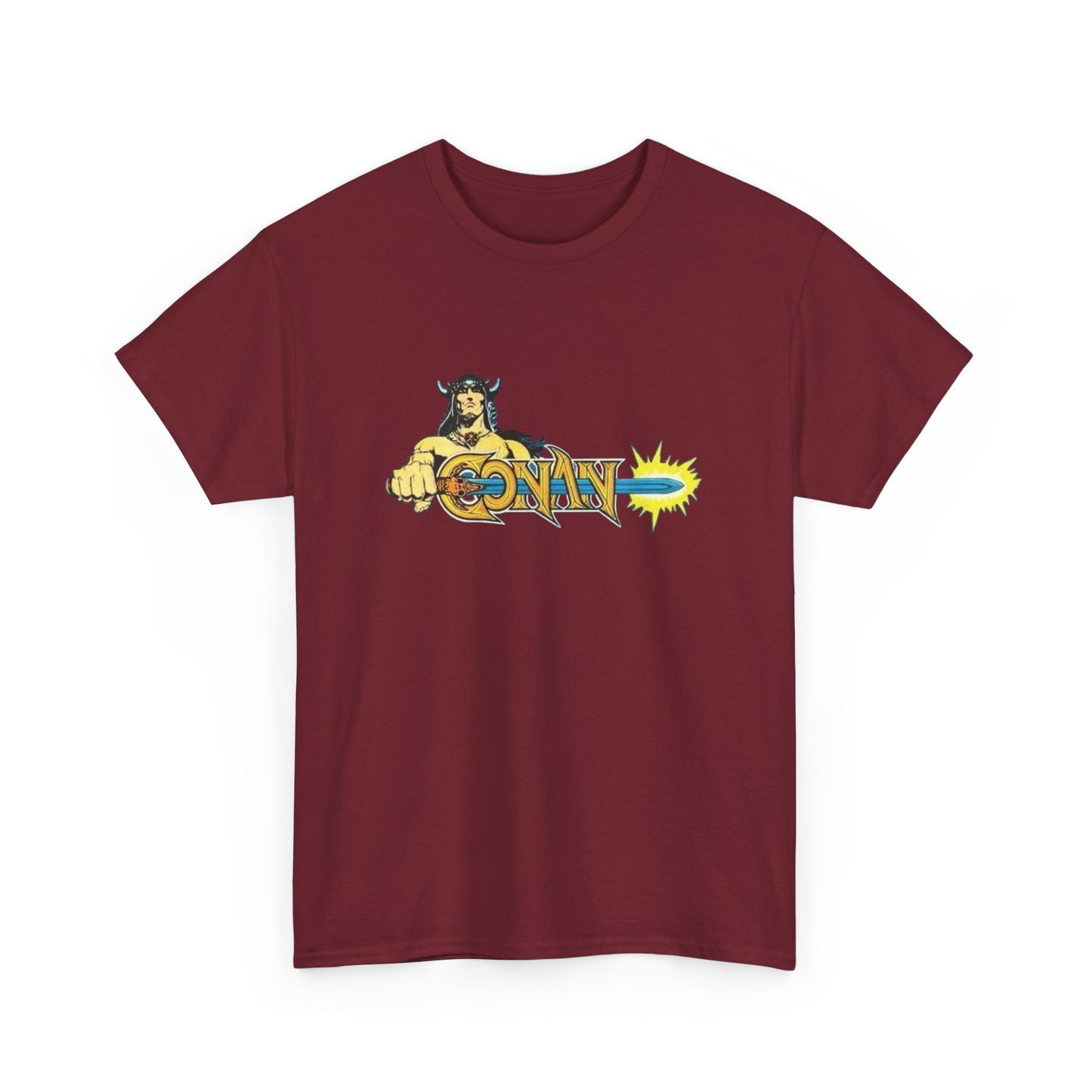 Conan Vintage Graphic T-Shirt Unisex Heavy Cotton Tee Gift NEW