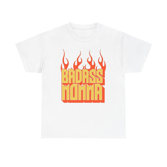 Badass Mama Graphic T Shirt NEW Vintage Unisex Heavy Cotton Tee