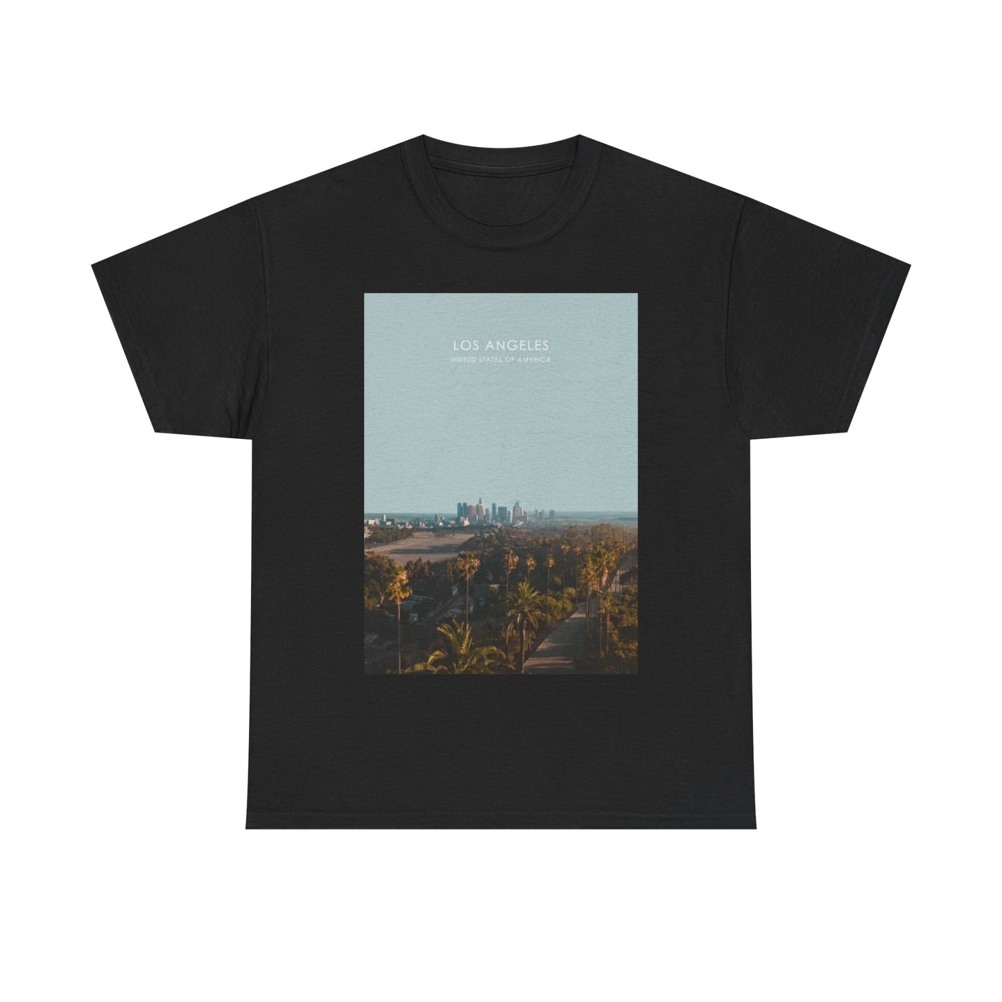 Los Angles Tshirt California Vintage Graphic Unisex Heavy Cotton Tee