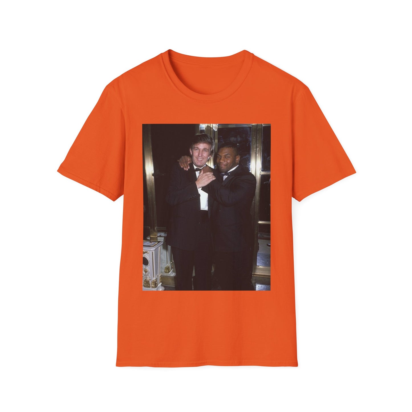 Mike Tyson trump tshirt 90s vintage party graphic gift style T-Shirt florida
