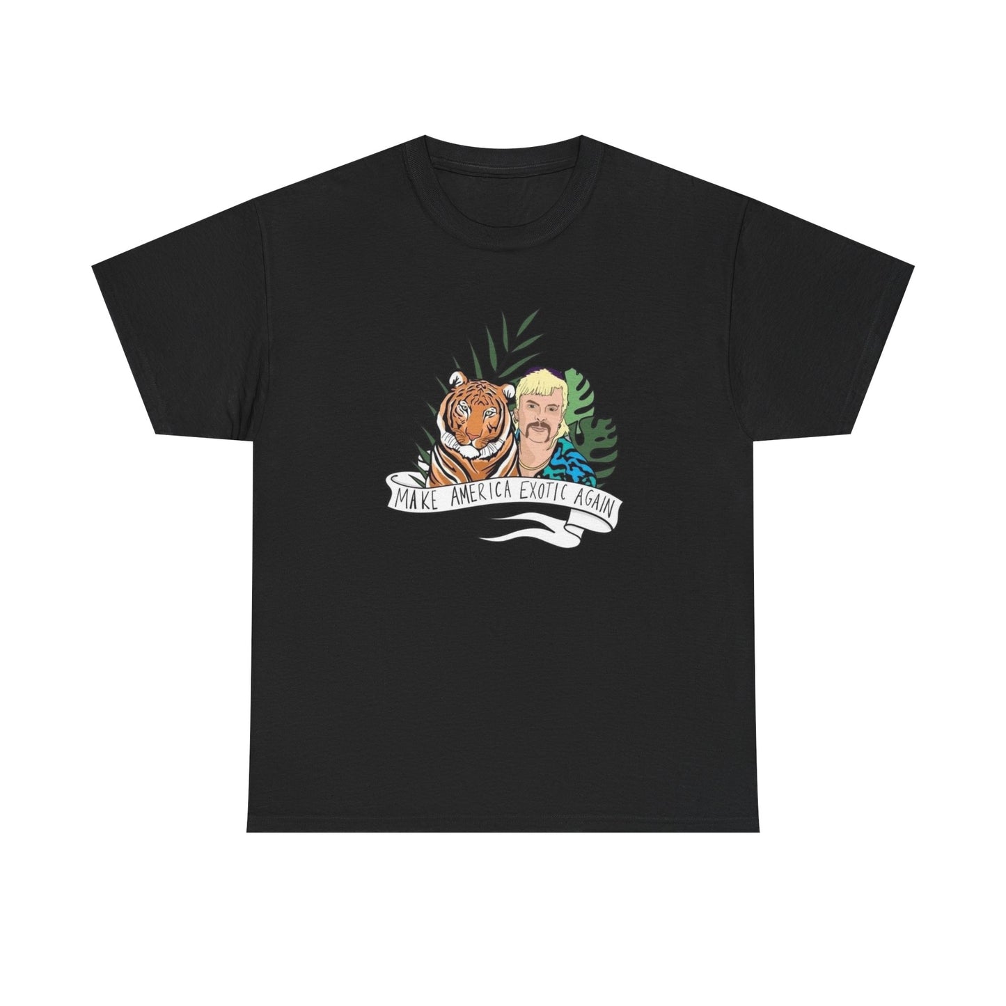 Joe Exotic Funny Graphic T Shirt Unisex Heavy Cotton Tee