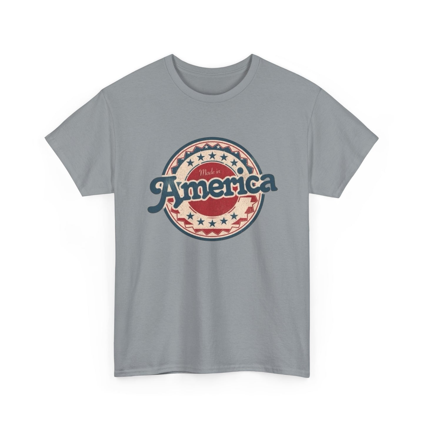 Made In America Graphic T Shirt Unisex NEW Heavy Cotton Tee