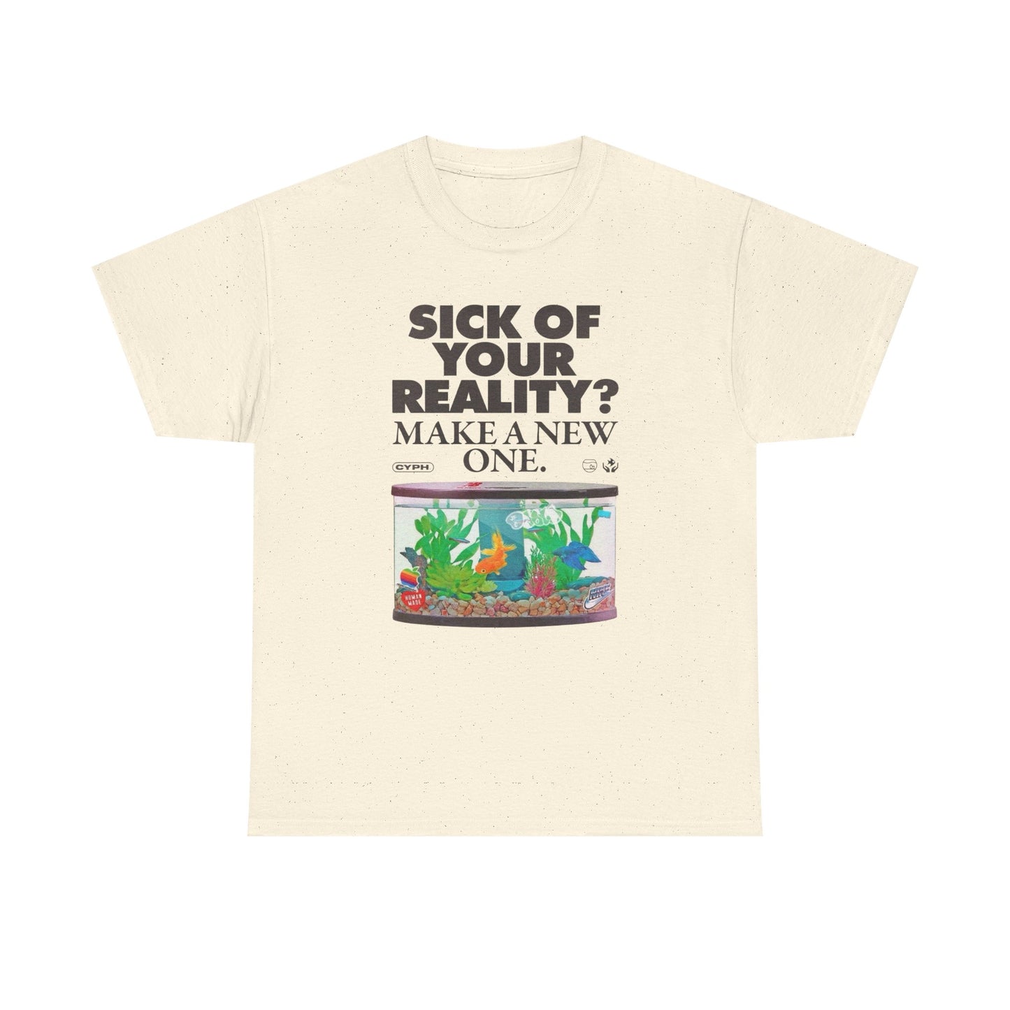 Sick Of Your Reality Vintage Graphic T-Shirt, Unisex Cotton Shirt