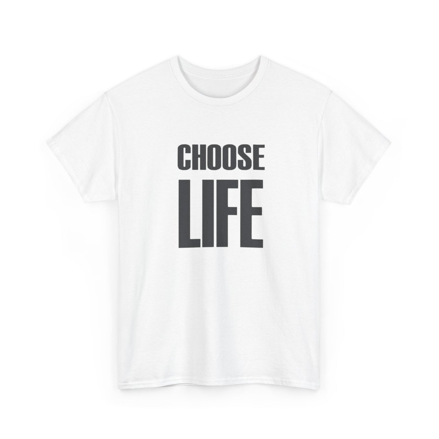 Choose Life Graphic T Shirt NEW Adult Cotton
