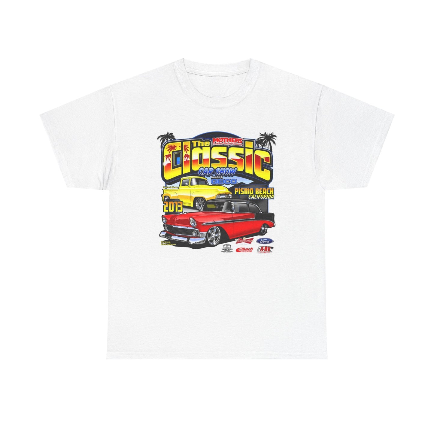 Retro Car Show Tee, Muscle Car Cruise Ins, Unisex T-Shirt for Car Enthusiasts 9
