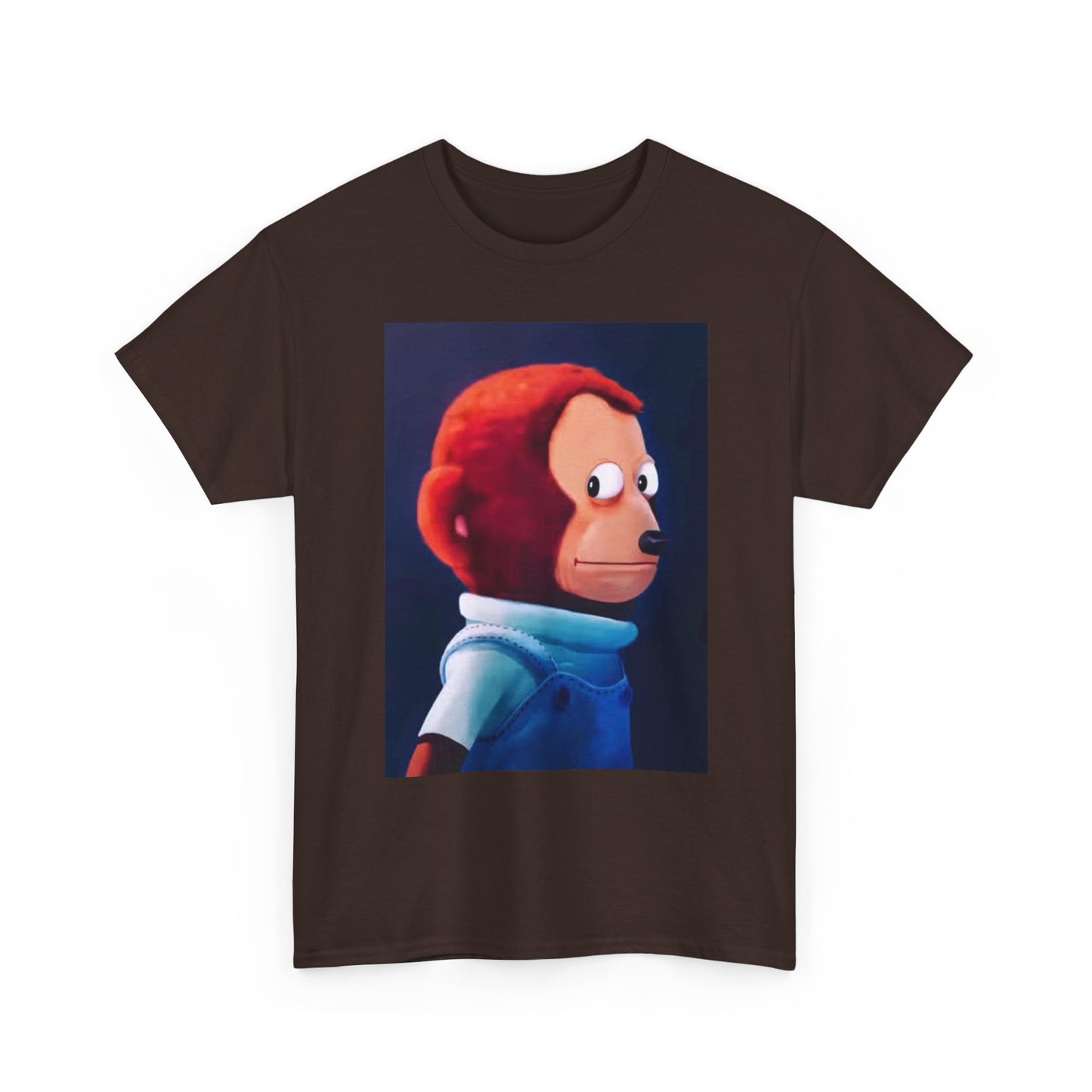 Funny Side Eye Jokes T Shirt MEME Comedy Cartoon Painting Unisex Heavy Cotton