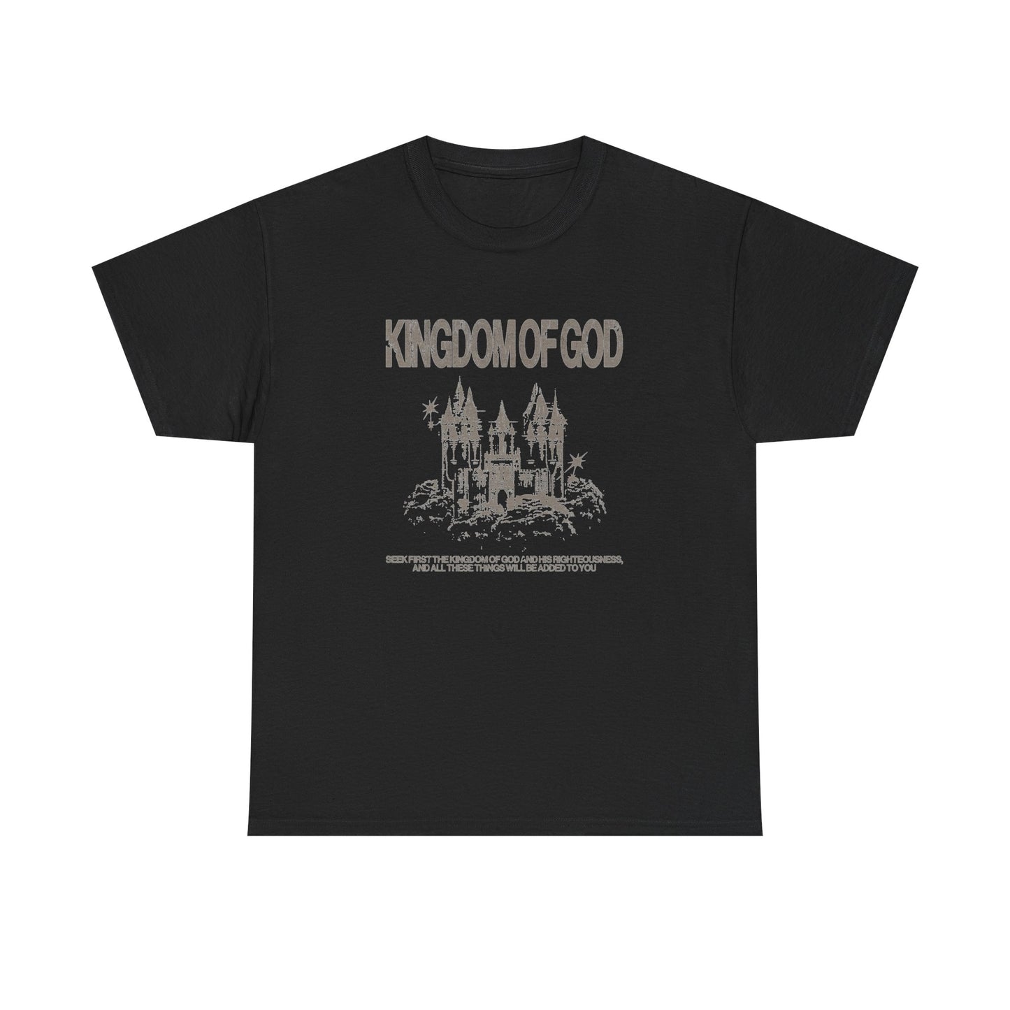 Kingdom Of God Graphic T Shirt Unisex Heavy Cotton Tee