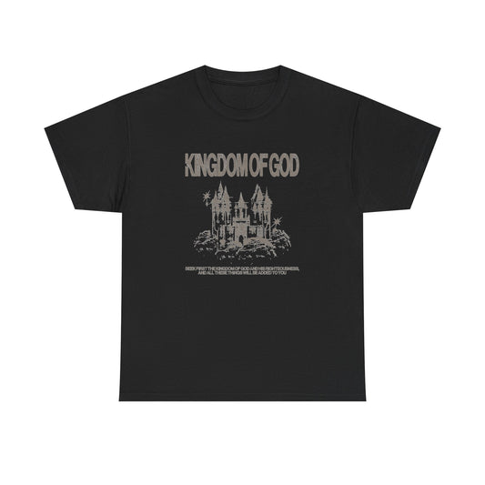 Kingdom Of God Graphic T Shirt Unisex Heavy Cotton Tee