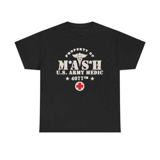Mash Military Tshirt Vintage Tv Series Medical Retro Unisex Heavy Cotton Tee gg