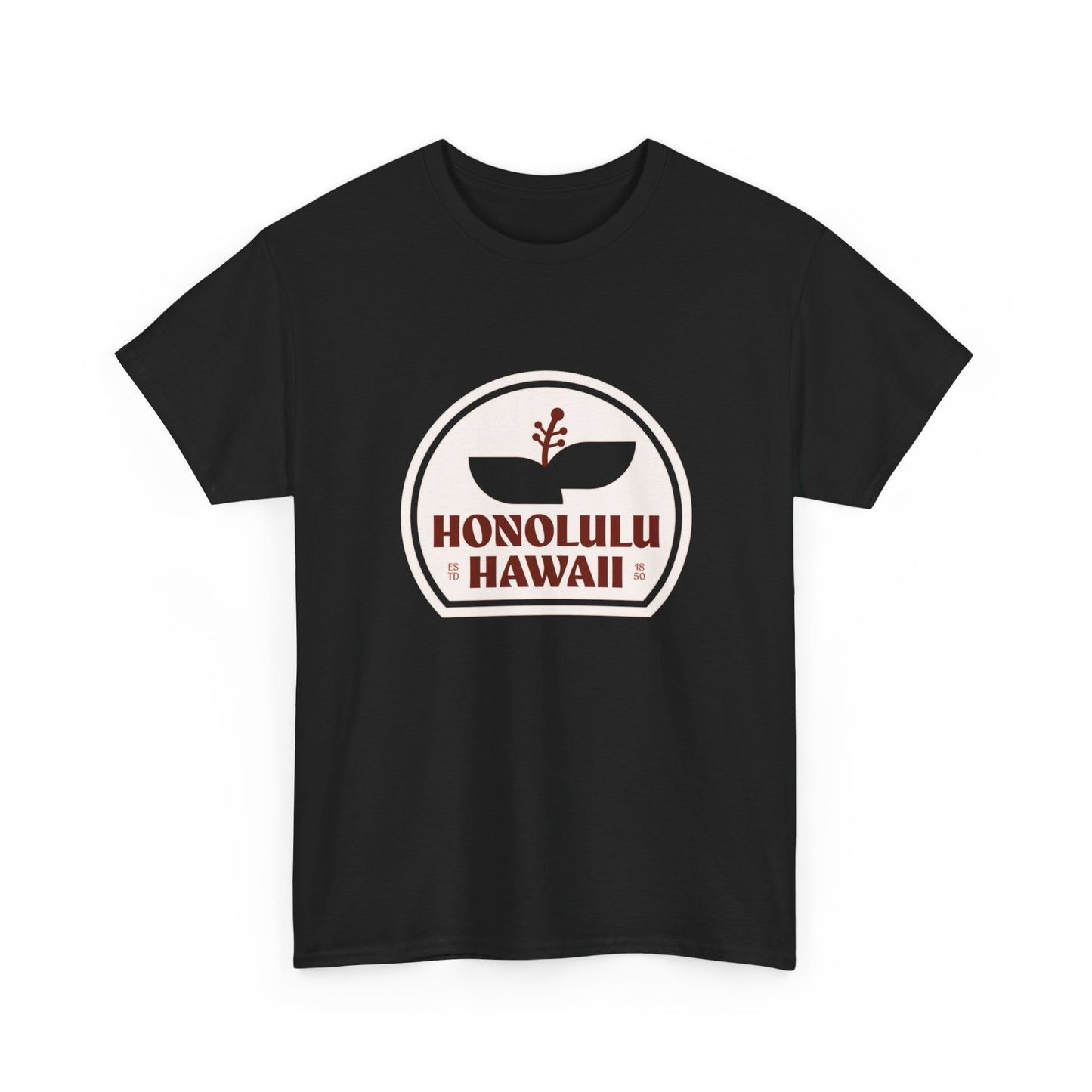 Honolulu Hawaii Graphic T Shirt ADULT NEW Unisex Heavy Cotton Tee
