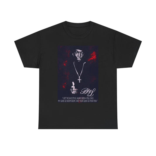 Big L Graphic T Shirt Vintage Hip Hop Rap Retro Unisex Heavy Cotton Tee