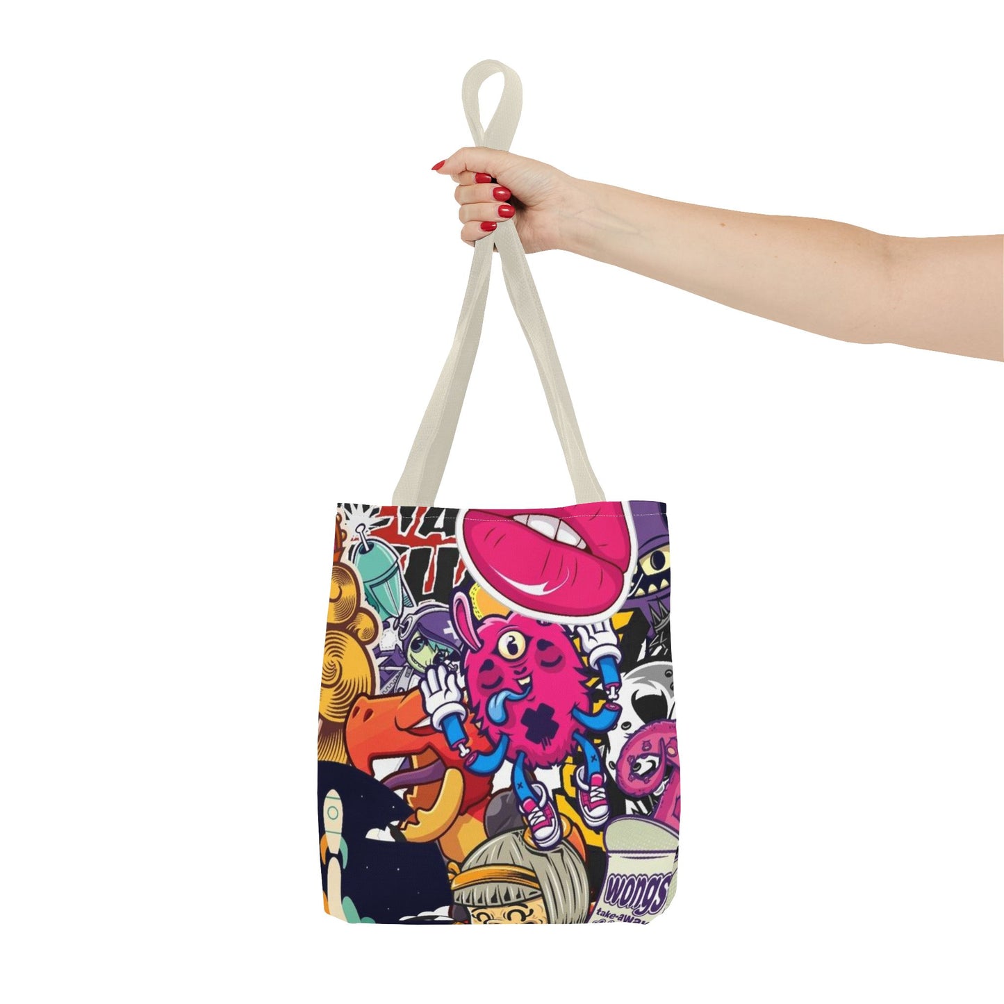 Sticker Bomb All Over Print BRAND NEW Purse, Pocketbook,Travel Tote Bag