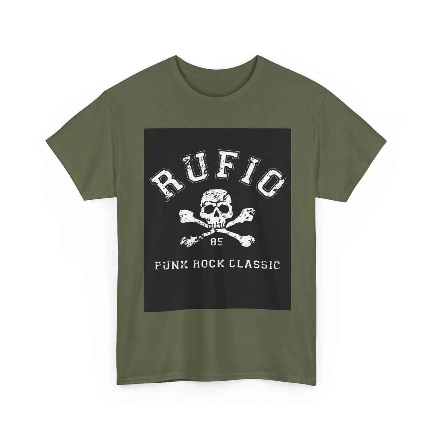 Rufio Tshirt Vintage Punk Rock band merch retro Unisex Heavy Cotton Tee