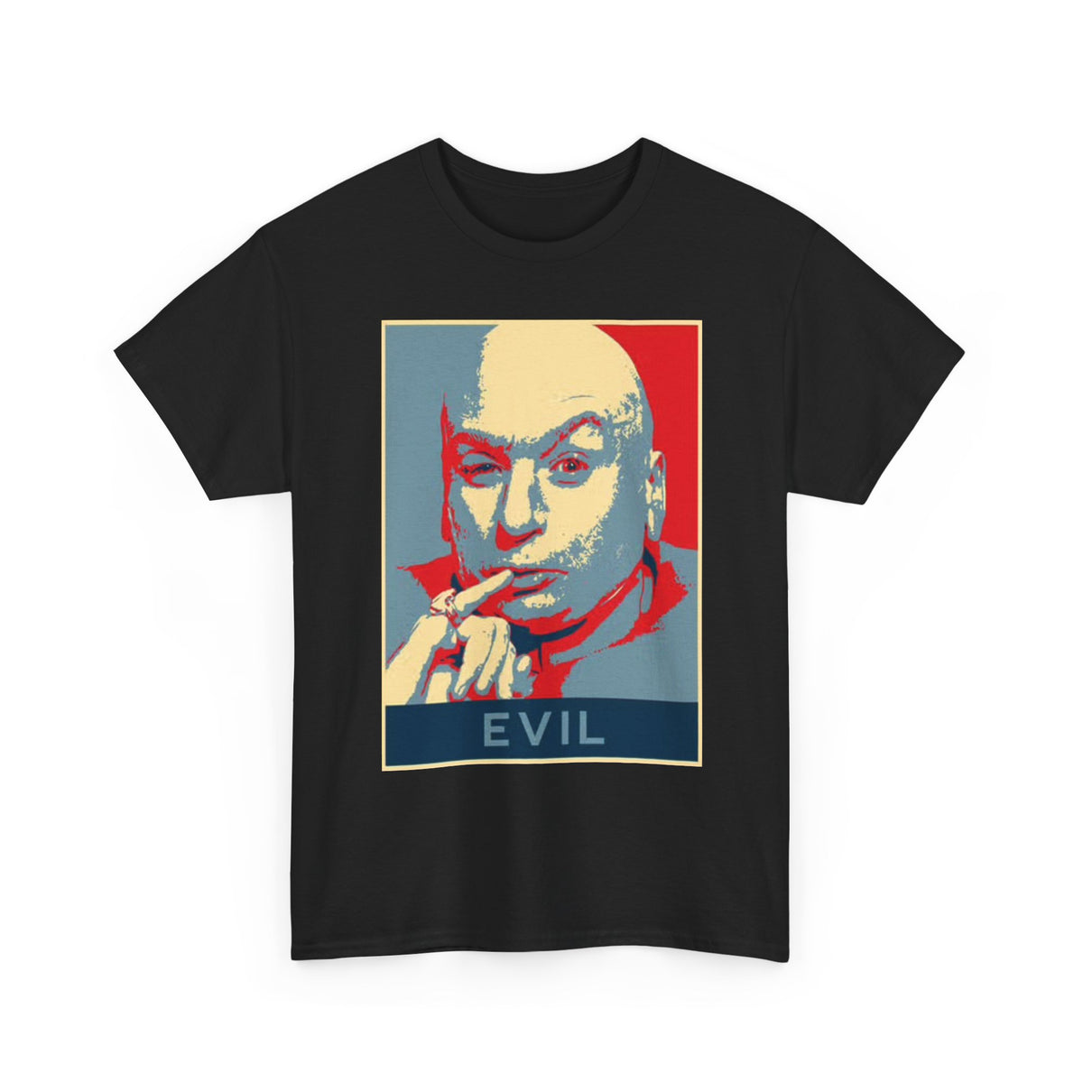 Dr Evil Austin Powers T Shirt BRAND NEW Apparel Unisex Heavy Cotton Tee