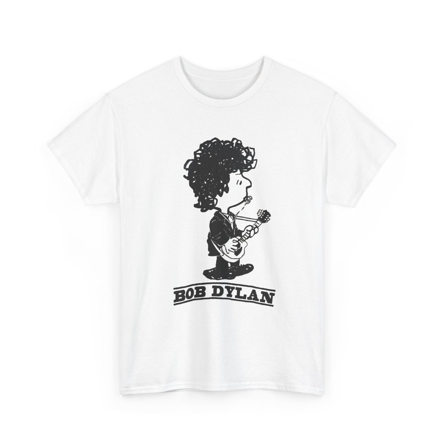 Bob Dylan Graphic T Shirt Vintage Rock Blue Grass Retro Unisex Heavy Cotton Tee