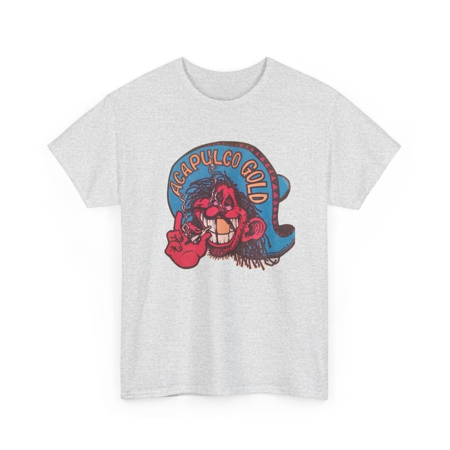 Acapulco Gold Vintage Cannabis Mexico Graphic T-Shirt Unisex Heavy Cotton Tee