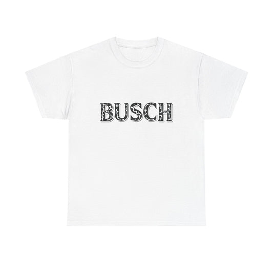 Busch Beer MULTIPLE COLORS Graphic T Shirt NEW Unisex Heavy Cotton Tee