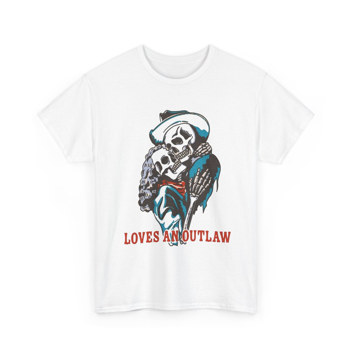 Loves An Outlaw Graphic T Shirt Heavy Cotton Tee